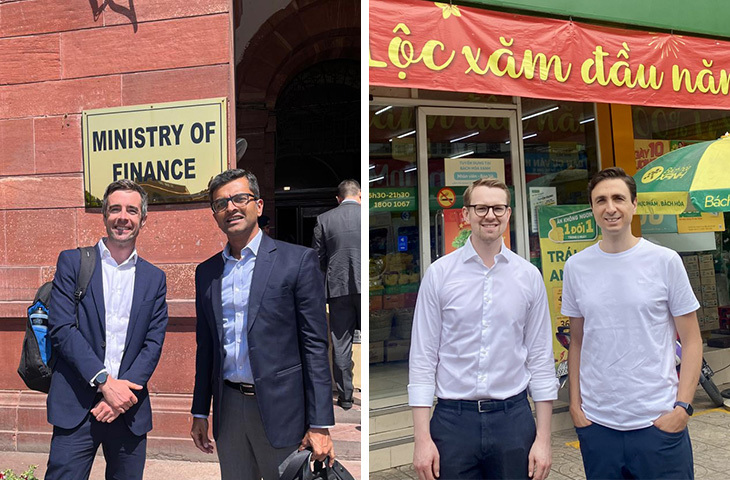 David Nicholls And Ritish Ringwalla In India And Emre Akcakmak And Alexander Gyllenberg In Vietnam